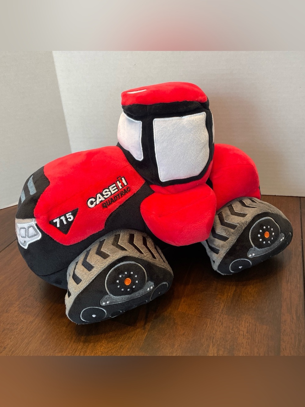Case IH Quadtrac 715 Tractor Soft Plush Toy CNHI Industrial Approx. 14.5 x 10 In